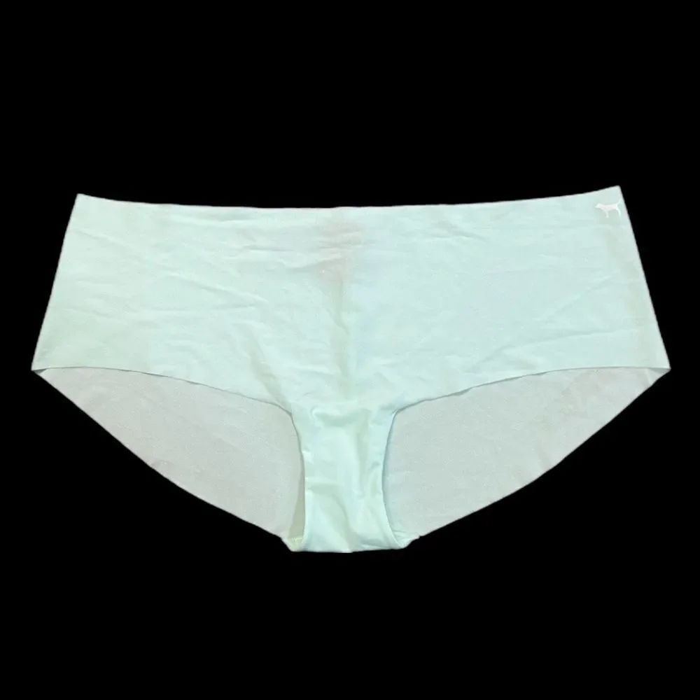 Victoria’s Secret Pink No Show raw laser cut hipster panty Mint XXL